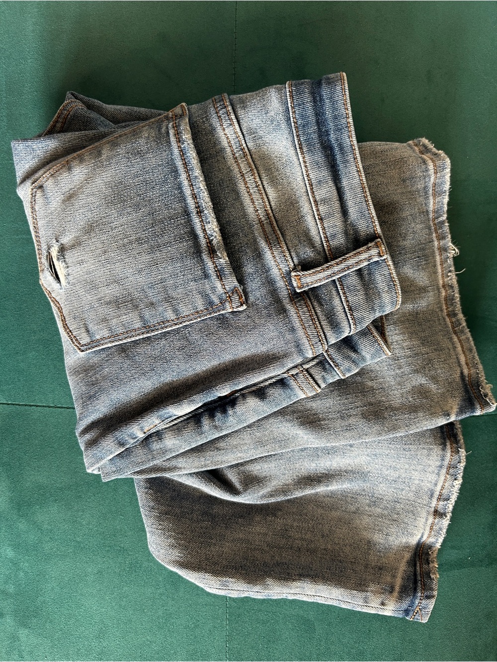 Women's Light Blue Flare Jeans - Wide Leg Denim